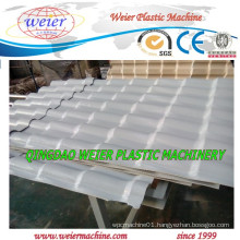 PVC UPVC Wave Sheet Extrusion Line